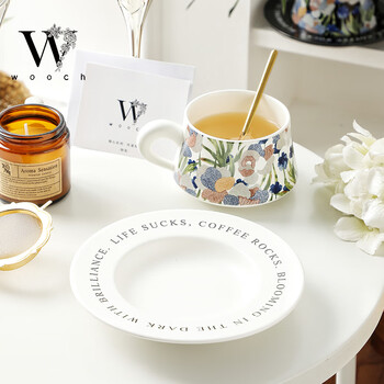 物取（WOOCH）陶瓷咖啡杯结婚礼物新婚礼盒乔迁伴手礼情侣杯子对杯伴手礼订婚