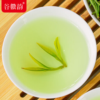 谷徽韵绿茶2026新茶安吉原产白茶特级礼盒装200g端午礼品送长辈