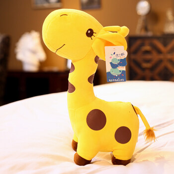 长颈鹿毛绒玩具长颈鹿公仔长颈鹿毛绒玩具布娃娃婚庆礼品娃娃小鹿玩偶