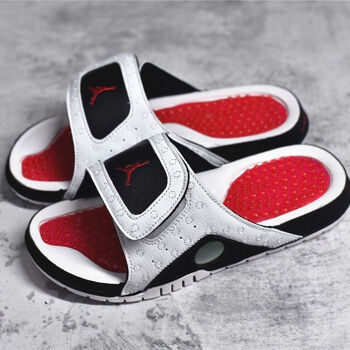 君子琳莆田纯原,5,,,魔术贴运动拖鞋一字拖情侣拖鞋 aj13真猫眼熊猫