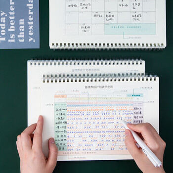 三年二班 B5/50张自律打卡本开学季计划本文具 学生学习笔记本本子打卡神器日程本考研规划本 三年二班 B5/50张自律打卡本开学季计划本文具 学生学习笔记本本子打卡神器日程本考研规划本