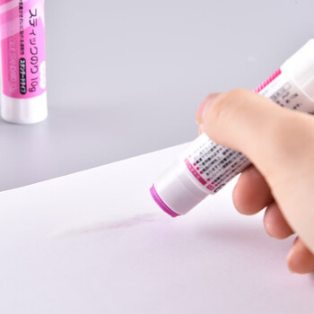 TANOSEE乐如诗 进口固体胶胶水胶棒颜色消失型黏贴胶学生手账手工课办公用品10g 3个装TS-IK10