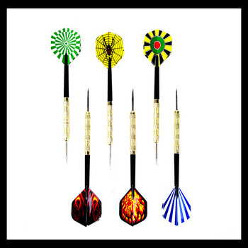 新动力健身器材飞镖14g镀铜飞镖针长15.2cm共18支XD106镖翼色随机 新动力健身器材飞镖14g镀铜飞镖针长15.2cm共18支XD106镖翼色随机