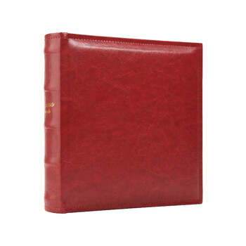 Nakabayashi仲林插袋式相册本200张6寸/PU皮复古影集/插页家庭相薄/diy纪念册照片书 NBZJ-2UP6-R