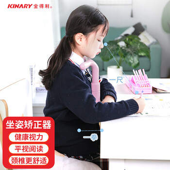 金得利 坐姿矫正器儿童坐姿器纠正写字姿势矫姿器小学生用写作业正姿支架免安装桌面书写字架 粉色 SN301 金得利 坐姿矫正器儿童坐姿器纠正写字姿势矫姿器小学生用写作业正姿支架免安装桌面书写字架 粉色 SN301