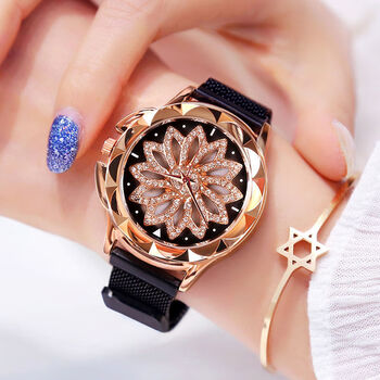 ins网红同款高颜值手表女韩版简约气质闺蜜初高中少女学生防水表太阳