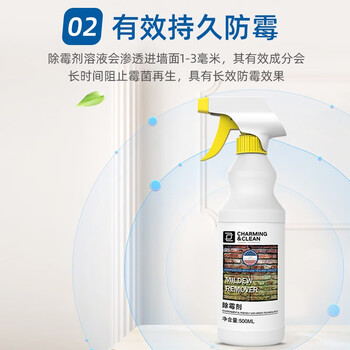 雅彩洁(YACAIJIE)墙体除霉剂浴室白墙面去霉斑霉菌清洁剂 冰箱木材除霉啫喱 雅彩洁(YACAIJIE)墙体除霉剂浴室白墙面去霉斑霉菌清洁剂 冰箱木材除霉啫喱