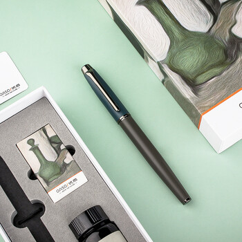 【开学必备】优尚(OASO)钢笔礼盒学生莫兰迪蓝F尖商务男女礼物毕加索旗下出品A8119 【开学必备】优尚(OASO)钢笔礼盒学生莫兰迪蓝F尖商务男女礼物毕加索旗下出品A8119