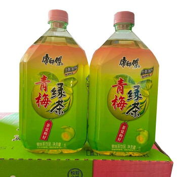 康師傅果汁1升飲品青梅綠茶1l*4瓶 青梅綠茶1l*4瓶【圖片 價格 品牌