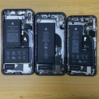 苹果11/11pro/11pm/xr/xsmax/8代后壳原装拆机总成中边框 xsmax金色