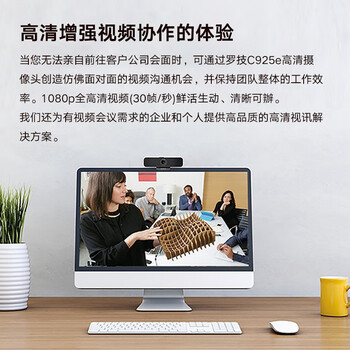 罗技C925e 高清网络摄像头 1080P高清台式笔记本电脑自动对焦内置降噪麦克风 罗技C925e 高清网络摄像头 1080P高清台式笔记本电脑自动对焦内置降噪麦克风