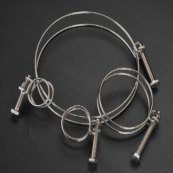 科威顿1寸234568不锈钢丝箍双卡箍管夹喉管卡子水带强力卡子3寸80mm双