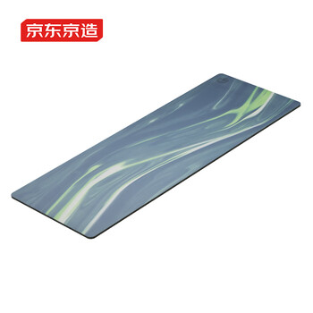 京东京造 净味瑜伽垫混色PU瑜伽垫家用健身垫隔音防滑垫 薄荷极光