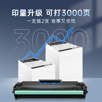 格之格136w硒鼓 110a硒鼓适用惠普108w硒鼓hp mfp136w墨盒 136a 136nw 108w碳粉138p w1110a打印机粉盒双支装