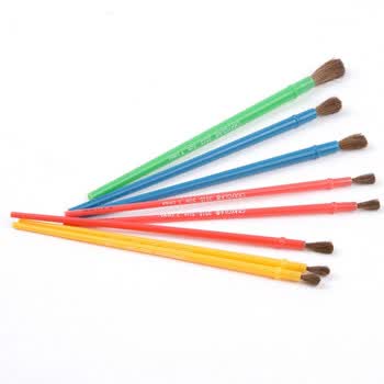 【全网低价】绘儿乐 Crayola 儿童颜料画刷绘画工具画具水彩美术画刷8支装05-3516