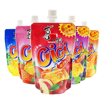 喜之郎cici果汁果冻150g袋装可吸吸冻椰果粒果肉零食小吃休闲食品菠萝