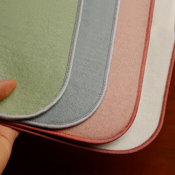 弘梅羊毛毛毡垫 毛笔书法毛垫布卷装无痕雅绿100*70cm 文房四宝包边不起球画毡子桌布礼盒装 弘梅羊毛毛毡垫 毛笔书法毛垫布卷装无痕雅绿100*70cm 文房四宝包边不起球画毡子桌布礼盒装