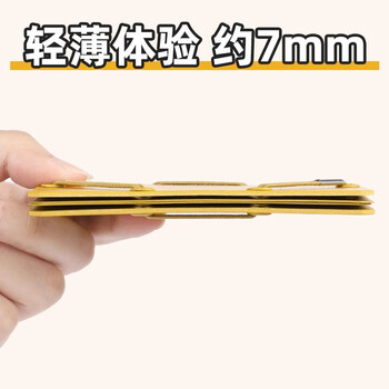 锦宫（KINGJIM） SANDIT 便携大容量名片夹卡片收纳证件银行卡收纳夹名片夹卡套卡包2512蓝色