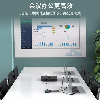 迈拓维矩 MT-viki  HDMI切换器三进一出 4k高清切屏器笔记本电脑机顶盒PS游戏机屏幕共享器 MT-HD0301-D