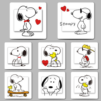 粉色风景创意个性美少女战士卡通开关贴可移除可爱卡通创意家用开关