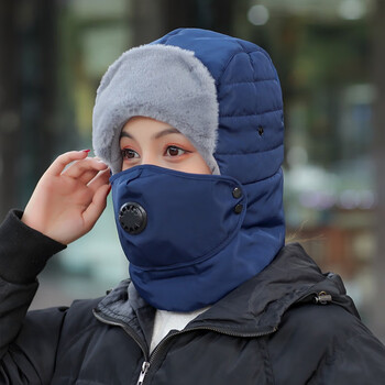 电动车防护面罩冬季 防寒骑行面罩防风电动摩托车挡风防护全脸罩保暖