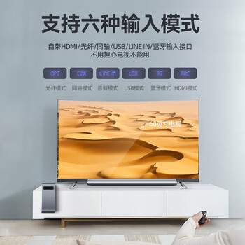山水（SANSUI）DV-93B回音壁 电视家庭KTV音响套装家庭影院 家用客厅壁挂蓝牙卡拉OK音箱独立低音炮 带麦克风