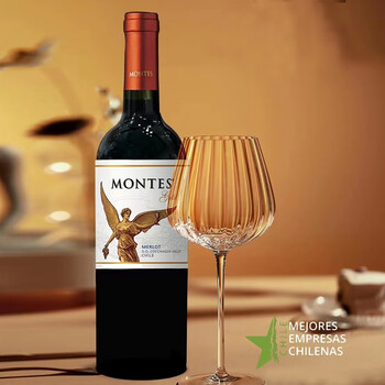 montes蒙特斯精选金天使干红葡萄酒 智利原瓶进口红酒750ml 【金天使