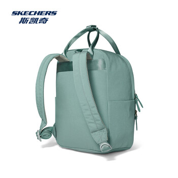 斯凯奇丨男女同款多功能手提背包马卡龙双肩包大容量初中生书包L221U136 斯凯奇丨男女同款多功能手提背包马卡龙双肩包大容量初中生书包L221U136