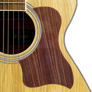 民谣吉他护板个性彩绘40寸41寸木吉他扫弦面板吉他装饰贴 紫檀木纹