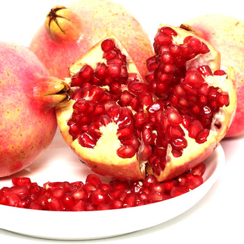 陕西临潼红石榴正宗产地发货 大红甜石榴非软籽新鲜当季水果大果陕西