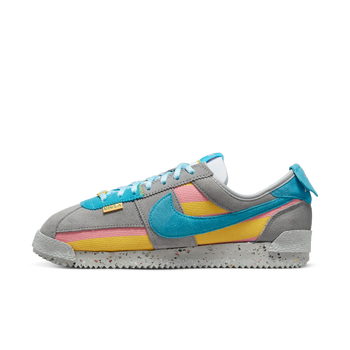 耐克nikenikecortez男子运动鞋复古部分皮面翻毛皮印花条纹dr1413002