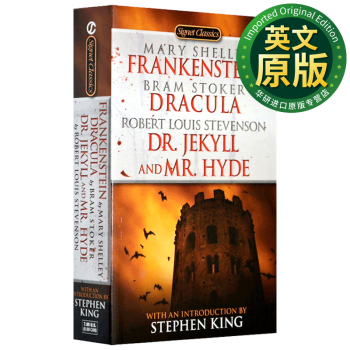 弗兰肯斯坦英文原版frankenstein Dracula 科学怪人吸血鬼伯爵德古拉 摘要书评试读 京东图书