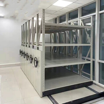 宝歌丽电动密集架货架移动仓储货架重型货架储物架手摇轨道式中型货架