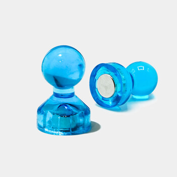 优必利 强磁图钉 彩色圆形吸铁石 办公白板教具磁粒扣15*21mm 10枚/筒 8025红色 优必利 强磁图钉 彩色圆形吸铁石 办公白板教具磁粒扣15*21mm 10枚/筒 8025红色