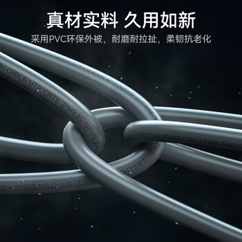 胜为（shengwei） 超五类网线 原装无氧铜高速CAT5e非屏蔽支持POE供电 家装工程网络监控布线100米 CSC5100E