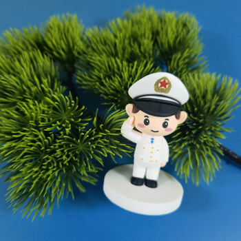 砚玺军人钥匙扣兵哥哥公仔玩偶退伍八一军恋礼物纪念节日活动礼品