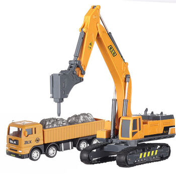 【两件组合】破碎锤 运石车