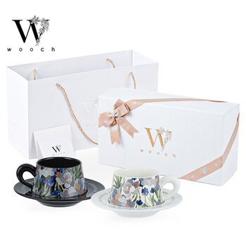 物取（WOOCH）陶瓷咖啡杯结婚礼物新婚礼盒乔迁伴手礼情侣杯子对杯伴手礼订婚