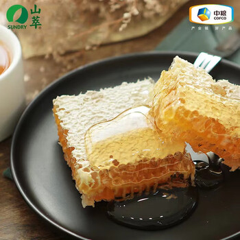 山萃（SUNDRY）中粮蜂蜜 纯正荆条蜂蜜500g 天然成熟蜂蜜 健康营养滋补 节日福利