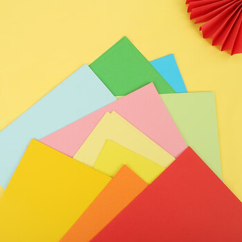 天章 （TANGO）手工折纸DIY彩纸10*10cm/儿童学生手工剪纸折纸花贺卡装饰幼儿园早教用品春节折纸 100张/10色70g