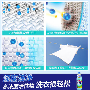 花王(KAO) 漂白剂600ml衣领净白色衣服护色亮白强效去渍去黄进口 花王(KAO) 漂白剂600ml衣领净白色衣服护色亮白强效去渍去黄进口