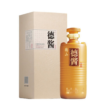 湖南常德品牌德山德酱十五年酱香型白酒纯粮食酿造商务宴请送礼用酒