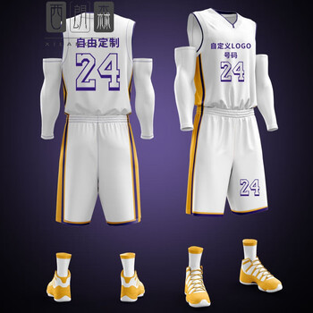 nba勇士队黑金湖人詹姆斯6号球衣城市版24号曼巴篮球服套装男队服m