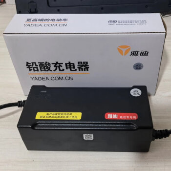 雅迪電動車充電器原裝鉛酸電瓶48v60v20ah72v新國標輕電摩 48v20ah 三