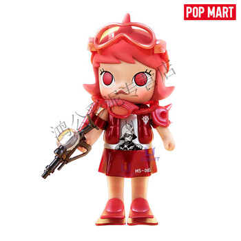 泡泡玛特molly扎古公仔夏亚专用大号潮玩玩具生日礼物molly扎古公仔高