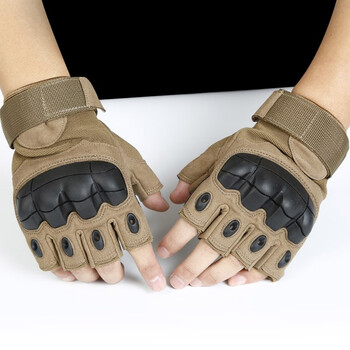 carina duek战术手套半指男夏季摩托车户外骑行运动健身钓鱼防割军迷