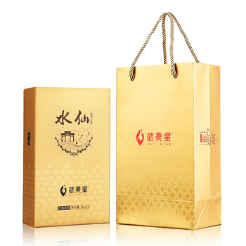 武夷星乌龙茶山语武夷山岩茶水仙醇香96g中火礼盒装节日自饮送礼茶叶