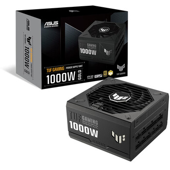 华硕TUF GAMING 装弹手1000W 金牌全模组电源 ATX3/PCB涂层/Pcie 5.0/压纹线/适配40/50系显卡