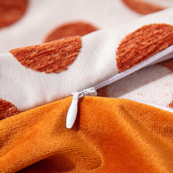 艾薇沙发抱枕套组合靠枕套靠垫靠背套不含抱枕芯45*45cm千橙3个套装 艾薇沙发抱枕套组合靠枕套靠垫靠背套不含抱枕芯45*45cm千橙3个套装