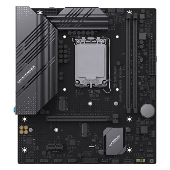 铭瑄（MAXSUN）MS-挑战者B760M 电脑游戏主板支持 CPU 13400F/12400F（Intel B760/LGA 1700）